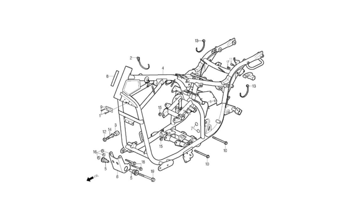 Delebilde FRAME BODY Daelim Daystar FI Alle 2007