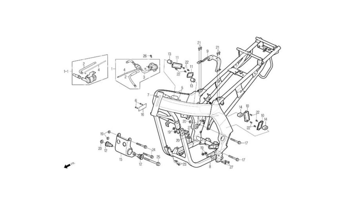 Delebilde FRAME BODY Daelim Roadwin Alle 2005