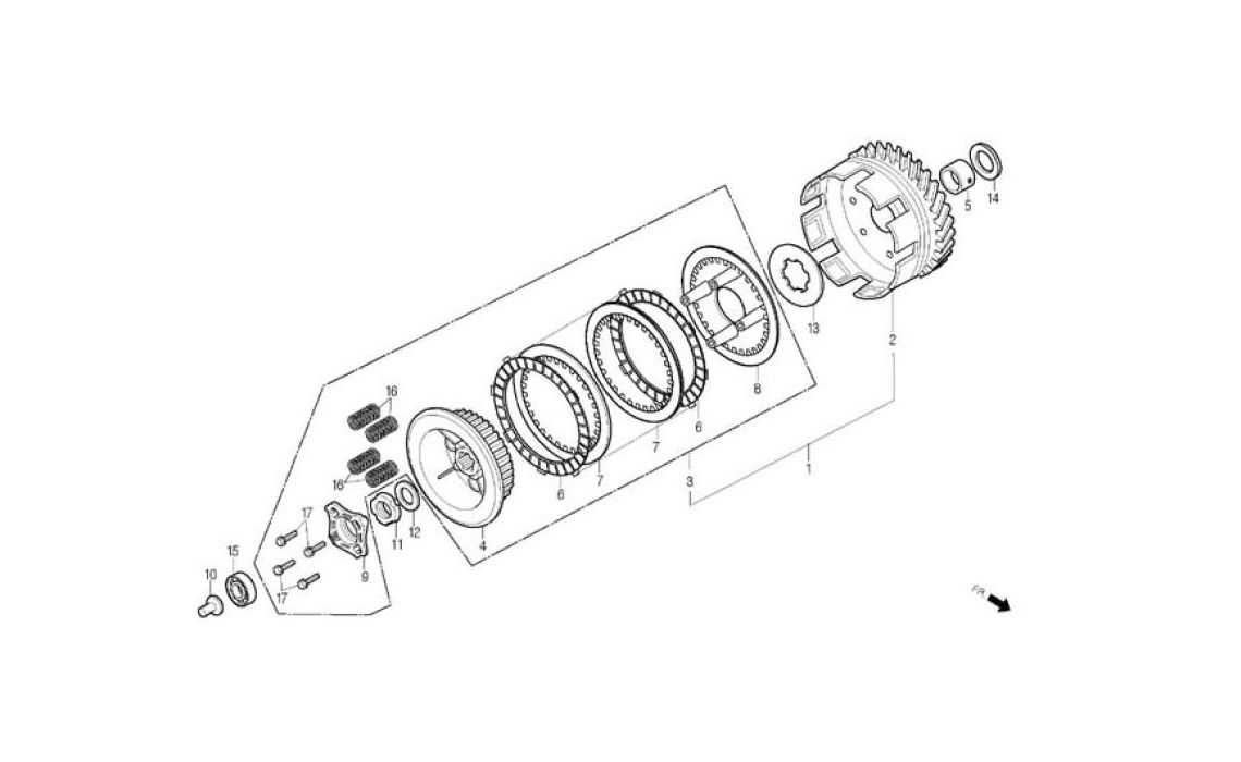 Delebilde CLUTCH Daelim Roadwin Alle 2005