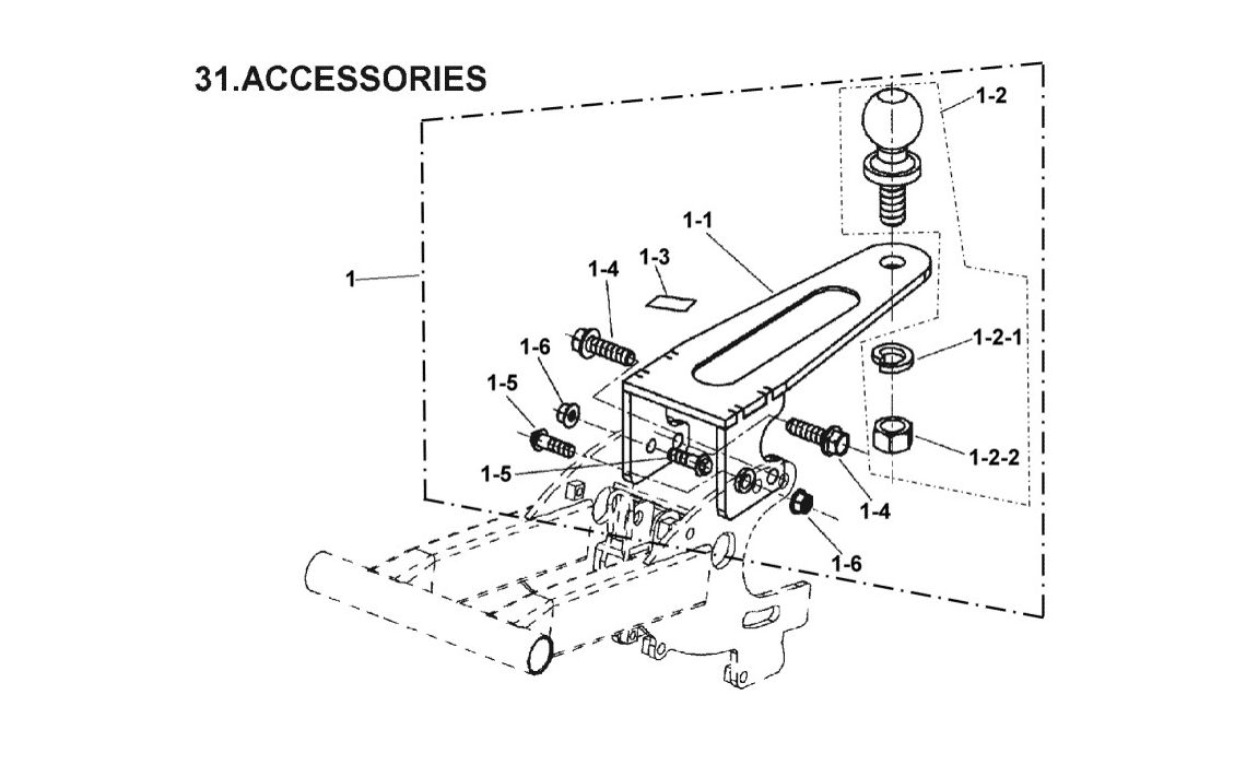 Delebilde ACCESSORIES E-Ton Challenger 150 Blå 2005