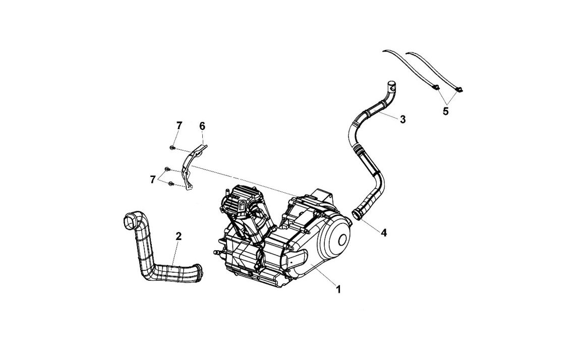 Delebilde ENGINE E-Ton Vector 250 ST Alle 2005