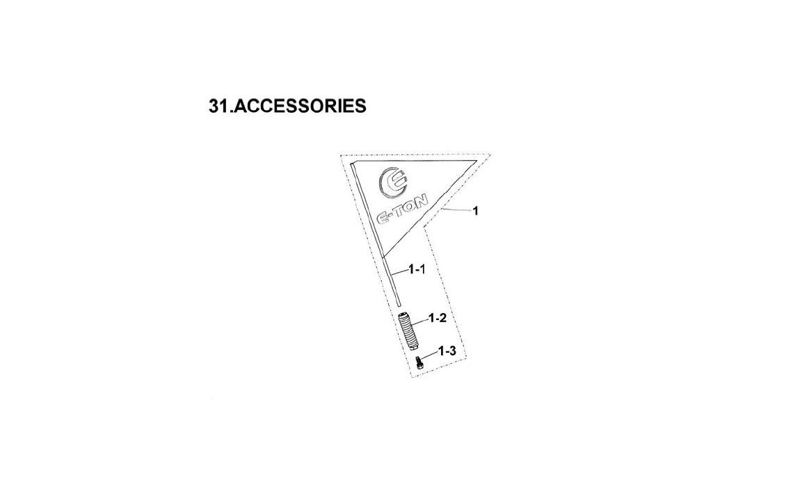 Delebilde ACCESSORIES E-Ton Viper 90 R (4 takt) Alle 2008